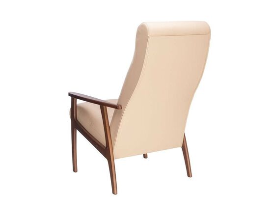 Кресло Remix (Орех, к/з Polaris Beige), изображение 3 | Интернет магазин мебели и декора LifeDekor