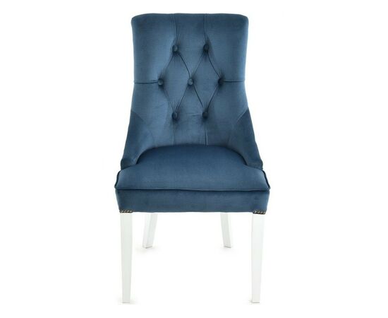 Стул «Боска» Монолит Аквамарин, белый, изображение 3 | Интернет магазин мебели и декора LifeDekor