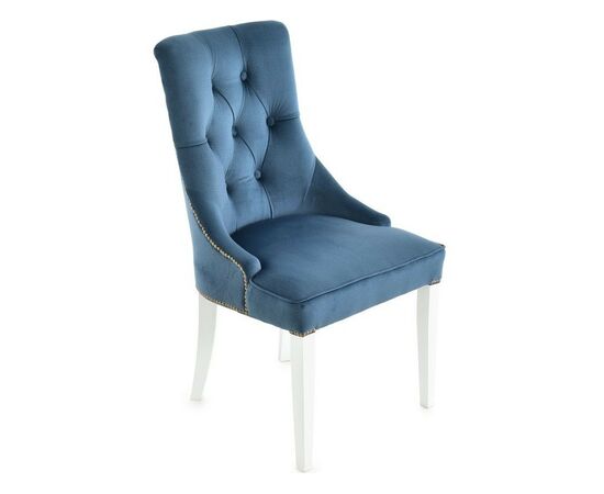 Стул «Боска» Монолит Аквамарин, белый, изображение 5 | Интернет магазин мебели и декора LifeDekor