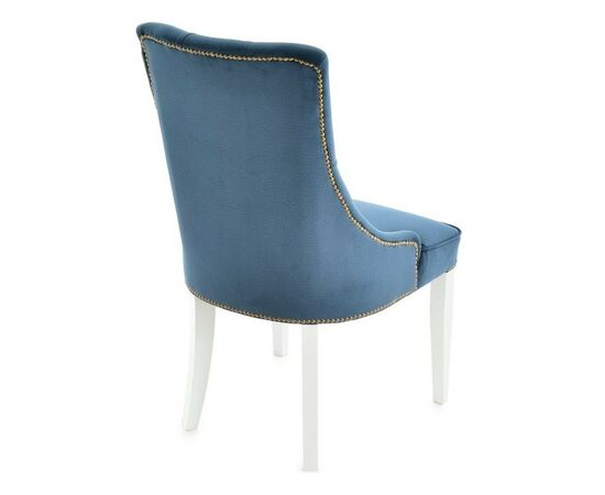 Стул «Боска» Монолит Аквамарин, белый, изображение 8 | Интернет магазин мебели и декора LifeDekor