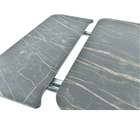 Обеденная группа AROOMA (стол Леон + 4 стула Сильвио Vivaldi), черный, изображение 7 | Интернет магазин мебели и декора LifeDekor