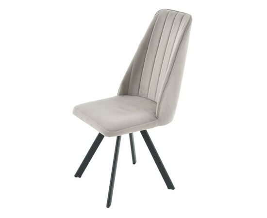 Обеденная группа AROOMA (стол Леон + 4 стула Сильвио Vivaldi), черный, изображение 9 | Интернет магазин мебели и декора LifeDekor