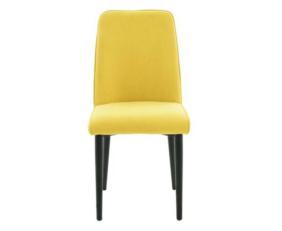 Стул «Дейзи», Вивальди 15, каркас черный, изображение 3 | Интернет магазин мебели и декора LifeDekor