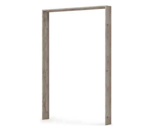 Портал шкафа «Джулия» 3дв, Крафт серый, изображение 2 | Интернет магазин мебели и декора LifeDekor