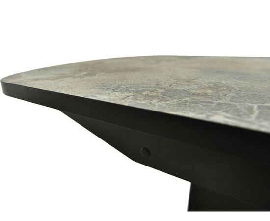 Обеденная группа (Стол Корсика Мрамор светлый и 4 Бордо Милано 09), черный, изображение 8 | Интернет магазин мебели и декора LifeDekor