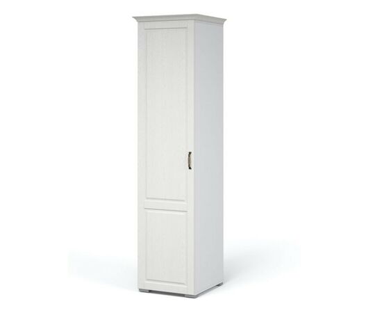 Пенал «Лацио» 1д ЛВ, Белый/Белое дерево, изображение 2 | Интернет магазин мебели и декора LifeDekor