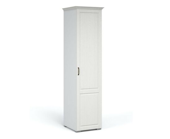 Пенал «Лацио» 1д ПР, Белый/Белое дерево, изображение 2 | Интернет магазин мебели и декора LifeDekor