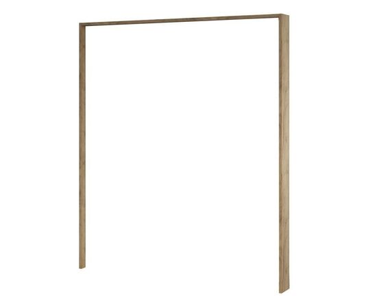 Шкаф «Мишель» 4-х дверный, Дуб крафт золотой/Белый жемчуг, изображение 4 | Интернет магазин мебели и декора LifeDekor