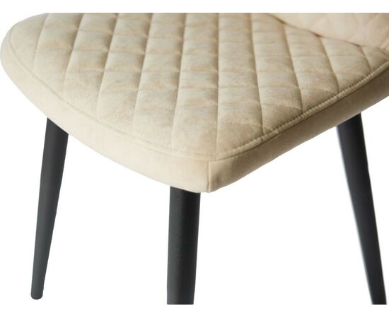 Стул «Вилла», Десерт 03, каркас черный, изображение 5 | Интернет магазин мебели и декора LifeDekor