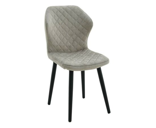 Стул «Вилла», Порто 01, каркас черный, изображение 4 | Интернет магазин мебели и декора LifeDekor