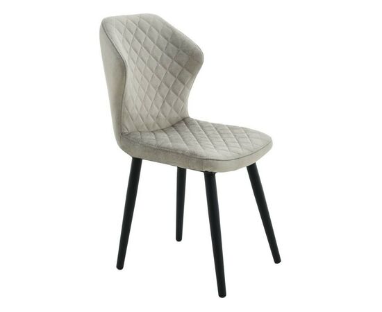 Стул «Вилла», Порто 01, каркас черный, изображение 5 | Интернет магазин мебели и декора LifeDekor