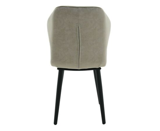 Стул «Вилла», Порто 01, каркас черный, изображение 9 | Интернет магазин мебели и декора LifeDekor