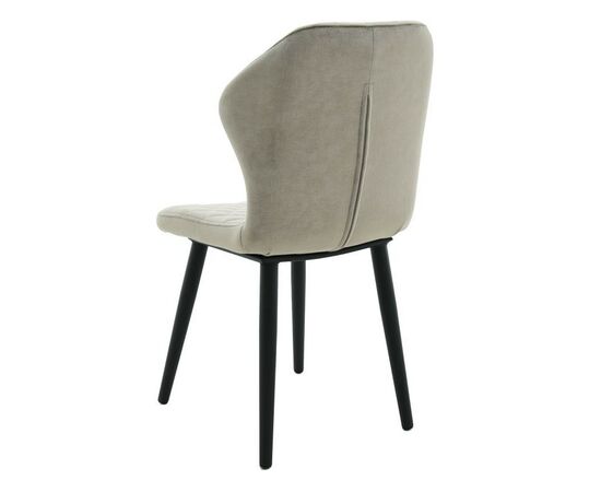 Стул «Вилла», Порто 01, каркас черный, изображение 10 | Интернет магазин мебели и декора LifeDekor