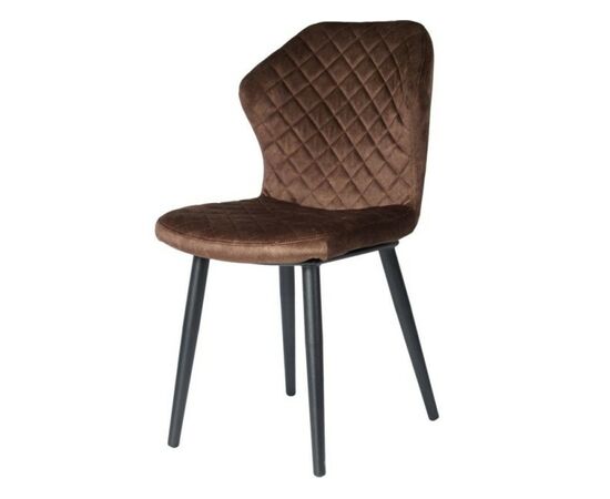 Стул «Вилла», Милано 05, каркас черный | Интернет магазин мебели и декора LifeDekor