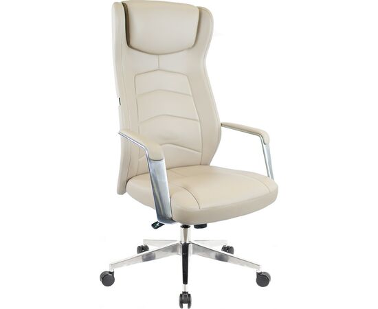 Кресло Everprof Parlament (Парламент) Кожа Бежевый | Интернет магазин мебели и декора LifeDekor