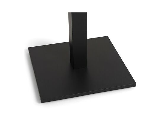 "Челси" стол из гранита квадратный 60х60см, цвет черный, изображение 5 | Интернет магазин мебели и декора LifeDekor