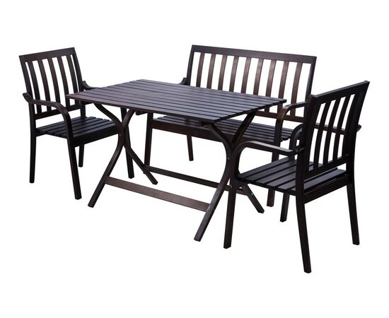 Стол Берн, Дуб темный, изображение 4 | Интернет магазин мебели и декора LifeDekor