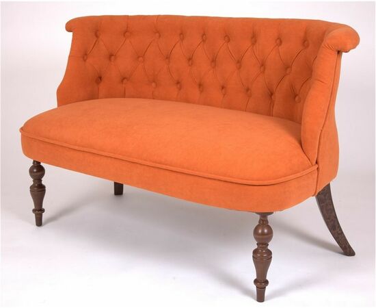 Диван Бархат (темный тон / G08 - морковный), изображение 3 | Интернет магазин мебели и декора LifeDekor