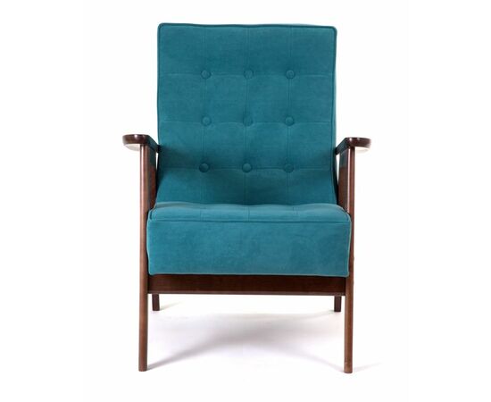 Кресло РЕТРО (темный тон / RS29 - бирюзовый), изображение 4 | Интернет магазин мебели и декора LifeDekor