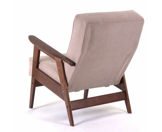 Кресло РЕТРО (темный тон / RS 16- темно-бежевый), изображение 2 | Интернет магазин мебели и декора LifeDekor