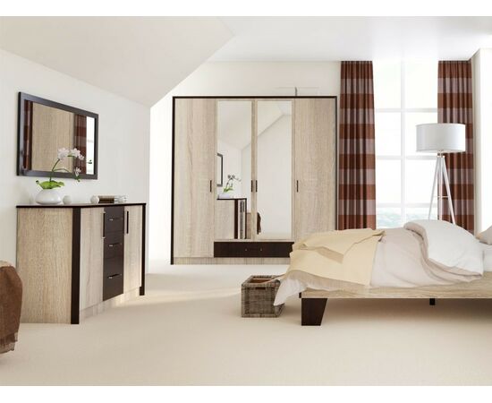 Комод «Эшли» 136, Венге/сонома, изображение 4 | Интернет магазин мебели и декора LifeDekor