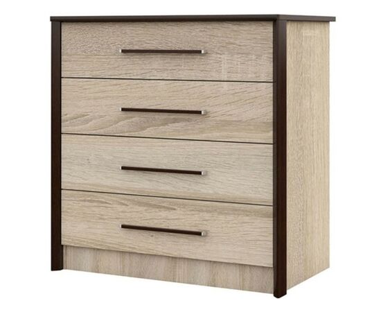 Комод «Эшли» 80, Венге/сонома, изображение 2 | Интернет магазин мебели и декора LifeDekor