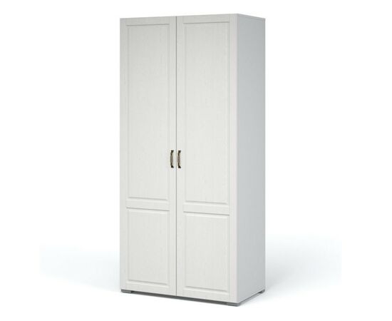 Шкаф «Лацио» 2д, Белый/Белое дерево, изображение 2 | Интернет магазин мебели и декора LifeDekor