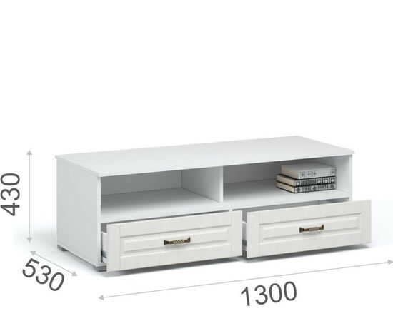 Гостиная «Лацио» со шкафом, Белый/Белое дерево, изображение 7 | Интернет магазин мебели и декора LifeDekor