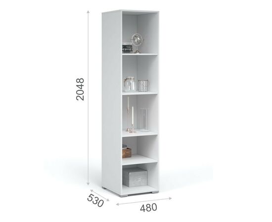 Гостиная «Лацио» угловая, Белый/Белое дерево, изображение 8 | Интернет магазин мебели и декора LifeDekor