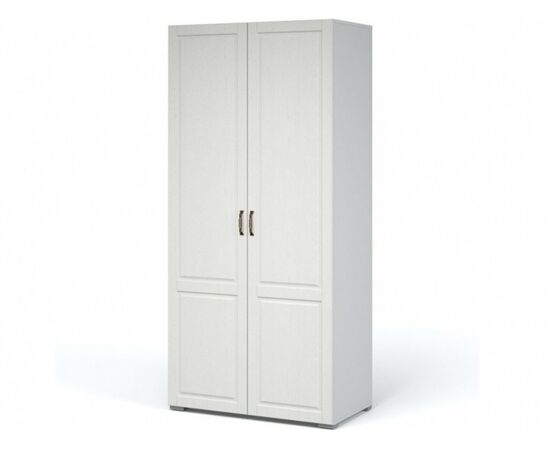 Шкаф «Лацио» 2д, Белый/Белое дерево | Интернет магазин мебели и декора LifeDekor