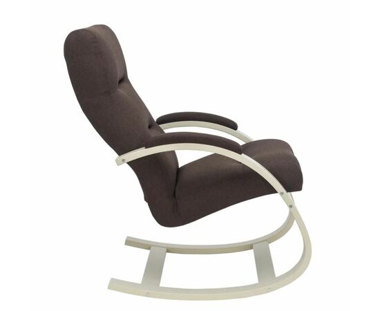 Кресло-качалка Милано  (Слоновая кость/ткань Малмо 28), изображение 2 | Интернет магазин мебели и декора LifeDekor