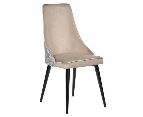 Стул Dave латте с жаккардом | Интернет магазин мебели и декора LifeDekor