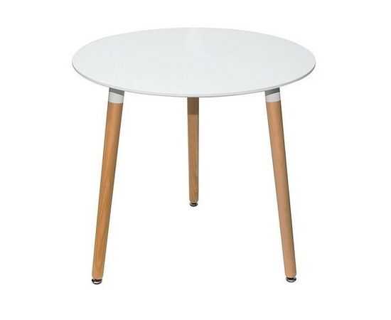 Стол круглый 02-TD/d-80 Верди (WHITE 07), изображение 2 | Интернет магазин мебели и декора LifeDekor