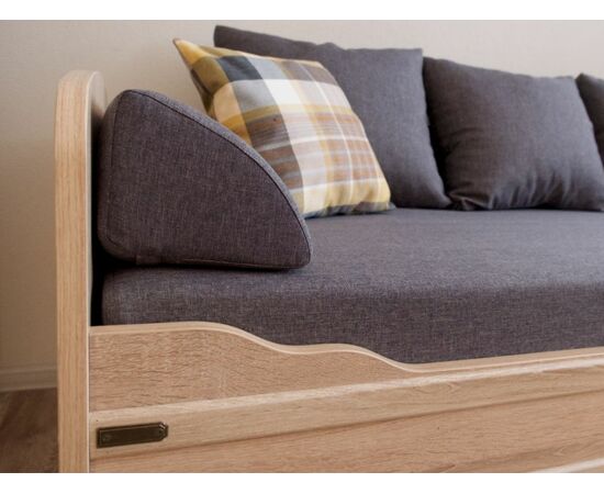 Кровать-тахта «Валенсия» (основание ЛДСП), Дуб сонома, изображение 10 | Интернет магазин мебели и декора LifeDekor