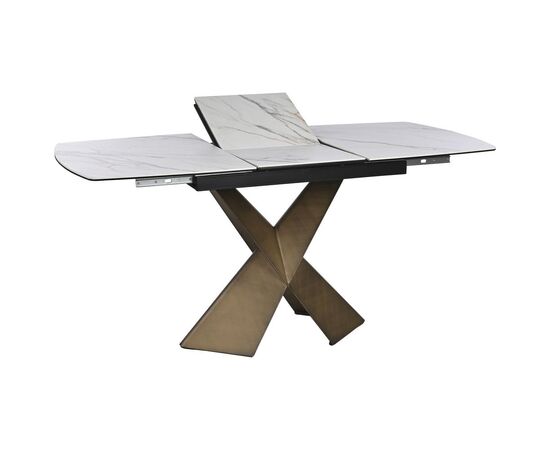 Стол обеденный раскладной T7703-1216 Nesta (1200-1600x800x760) Copper/copper, изображение 9 | Интернет магазин мебели и декора LifeDekor