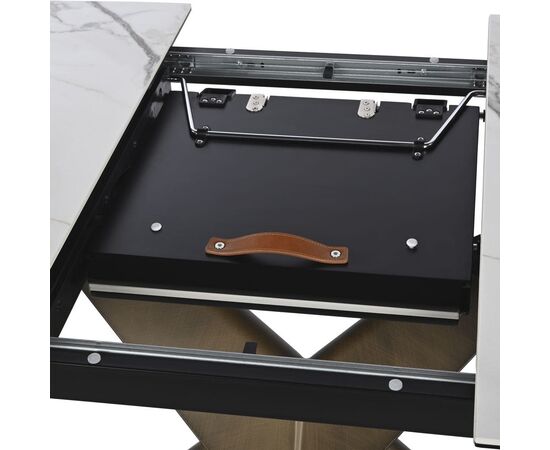 Стол обеденный раскладной T7703-1216 Nesta (1200-1600x800x760) Copper/copper, изображение 13 | Интернет магазин мебели и декора LifeDekor