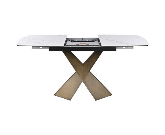 Стол обеденный раскладной T7703-1216 Nesta (1200-1600x800x760) Copper/copper, изображение 3 | Интернет магазин мебели и декора LifeDekor