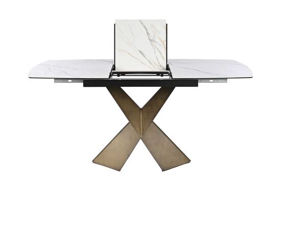 Стол обеденный раскладной T7703-1216 Nesta (1200-1600x800x760) Copper/copper, изображение 4 | Интернет магазин мебели и декора LifeDekor