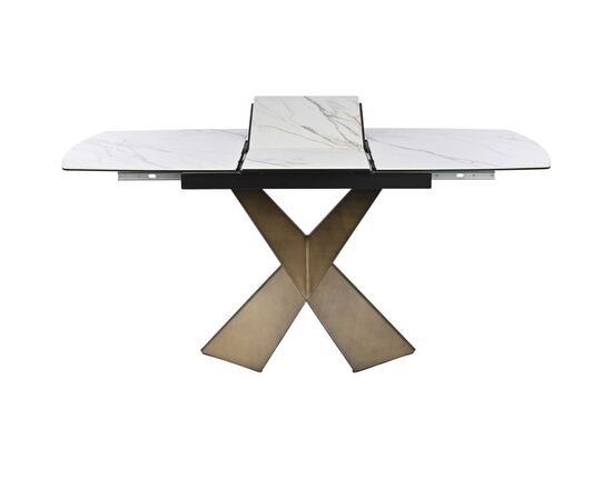 Стол обеденный раскладной T7703-1216 Nesta (1200-1600x800x760) Copper/copper, изображение 5 | Интернет магазин мебели и декора LifeDekor