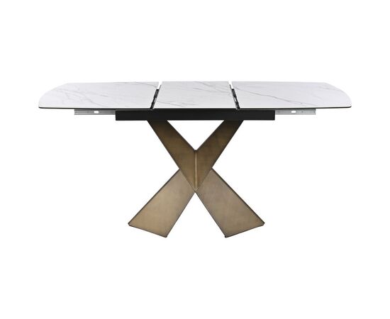 Стол обеденный раскладной T7703-1216 Nesta (1200-1600x800x760) Copper/copper, изображение 6 | Интернет магазин мебели и декора LifeDekor