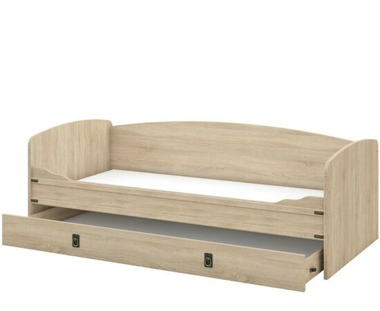 Кровать-тахта «Валенсия» (основание ЛДСП), Дуб сонома, изображение 4 | Интернет магазин мебели и декора LifeDekor