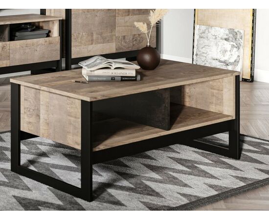 Гостиная «Стокгольм-2», Дуб гранж песочный/железный камень, изображение 4 | Интернет магазин мебели и декора LifeDekor