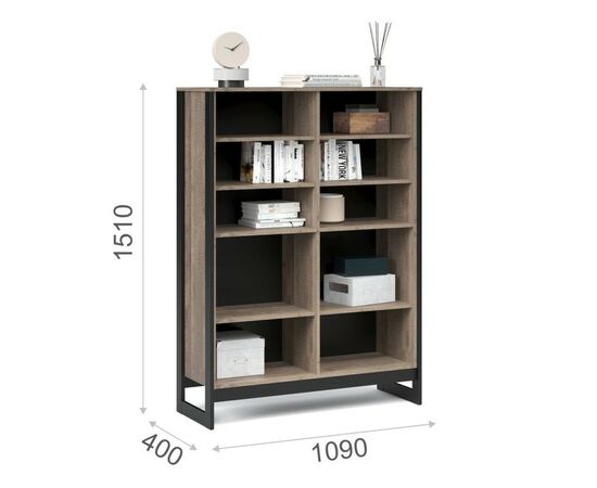 Гостиная «Стокгольм-2», Дуб гранж песочный/железный камень, изображение 7 | Интернет магазин мебели и декора LifeDekor