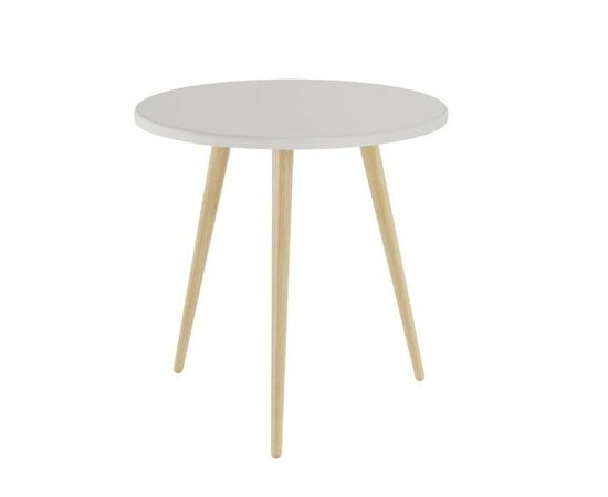 Стол журнальный "Бекс 450" (Белый) | Интернет магазин мебели и декора LifeDekor