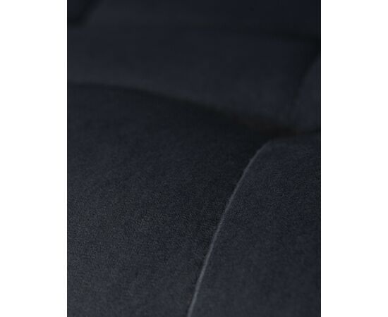 Стул обеденный DOBRIN CHILLY, Черный Holland 75, основание черное, изображение 2 | Интернет магазин мебели и декора LifeDekor