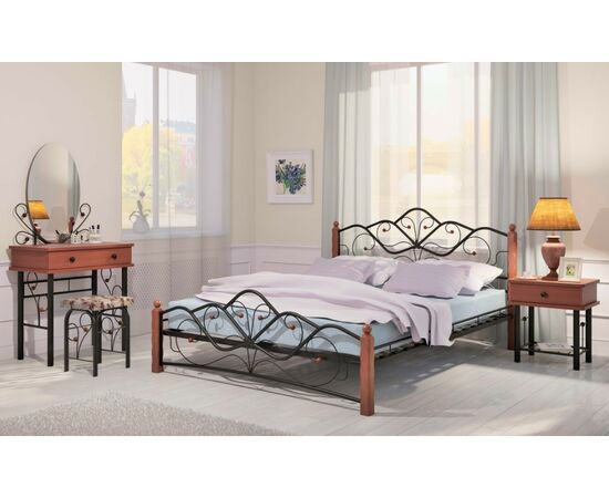 Банкетка Фортуна ММД 501, Черный/Бежевый, изображение 6 | Интернет магазин мебели и декора LifeDekor