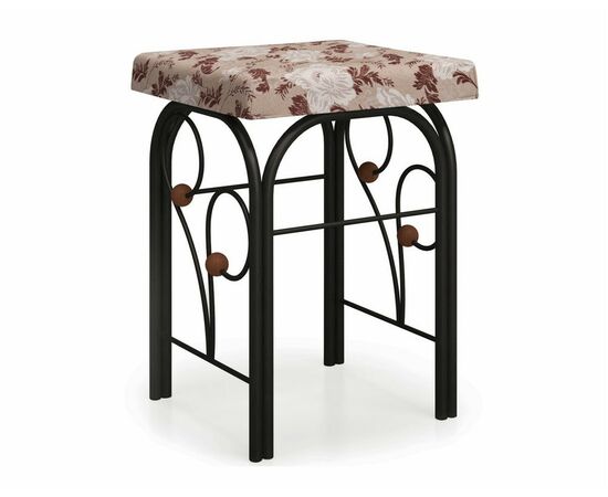 Банкетка Фортуна ММД 501, Черный/Бежевый, изображение 2 | Интернет магазин мебели и декора LifeDekor