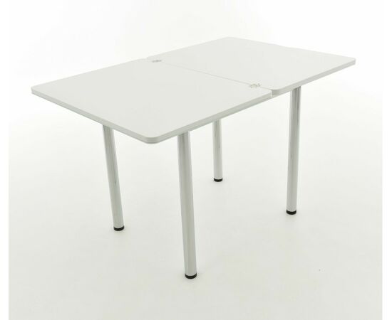 Стол Бари мини, Стекло, Белый, изображение 10 | Интернет магазин мебели и декора LifeDekor