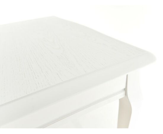 Стол Кабриоль, Эмаль белая/Патина серебро, изображение 19 | Интернет магазин мебели и декора LifeDekor