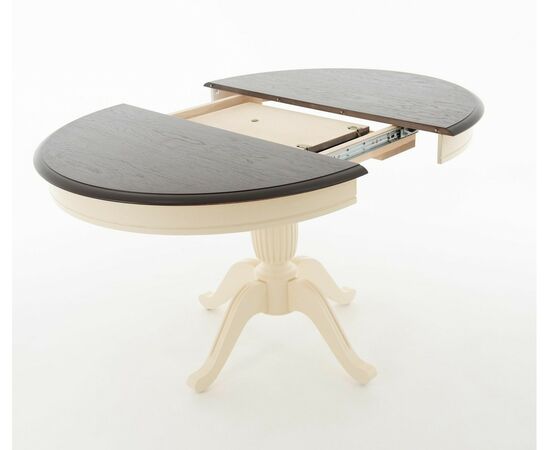 Стол Леонардо D100, Темный орех/Слоновая кость, изображение 12 | Интернет магазин мебели и декора LifeDekor